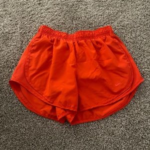 Nike Running Shorts, Medium, Reddish-Orange